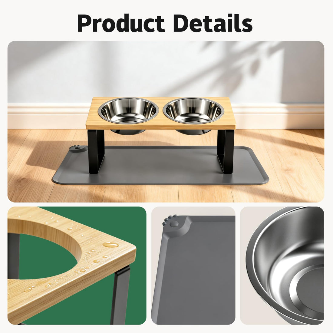 Pet Feeding Mat for Summer: Curb Spills and Warm Wet Food