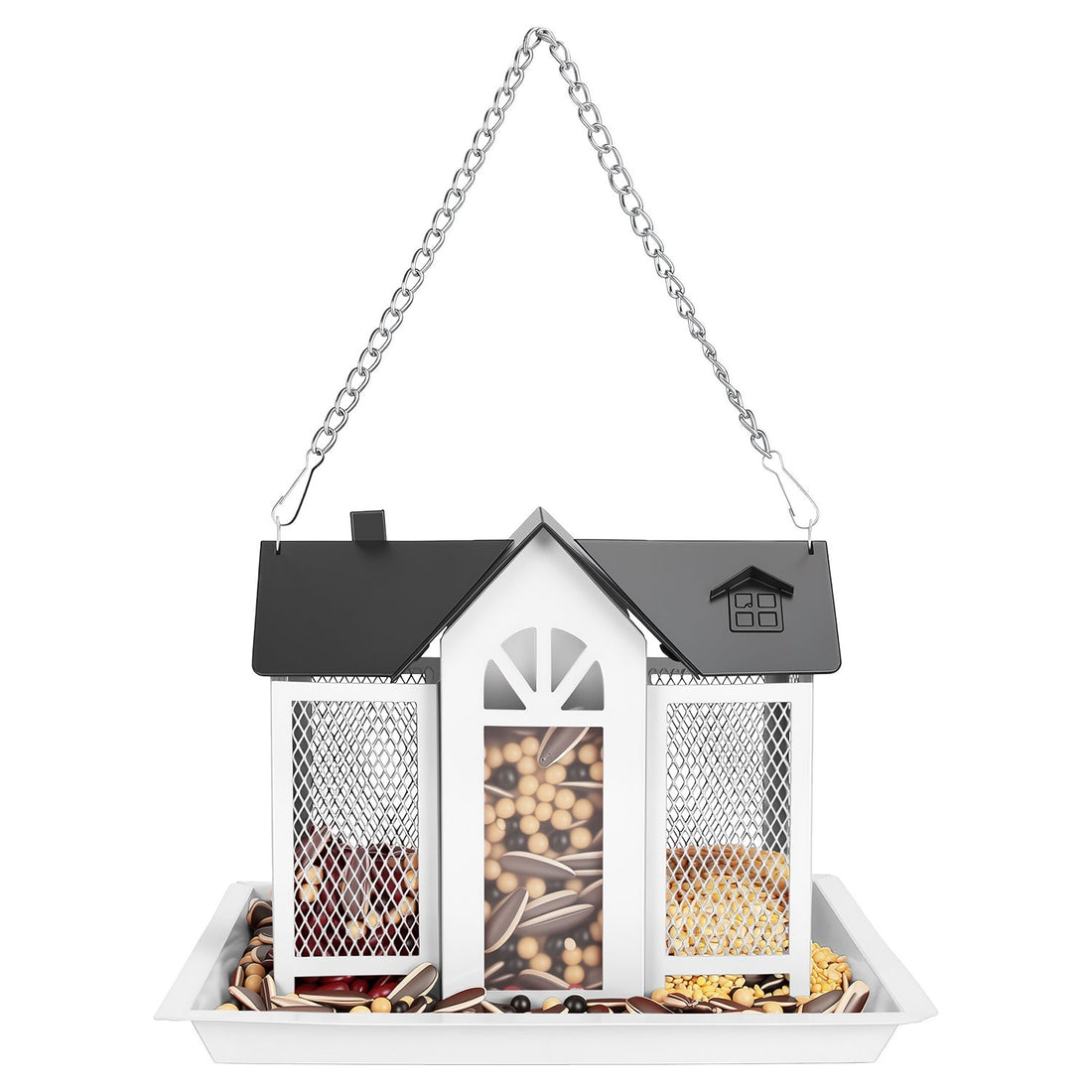 How to Set Up a Metal Hanging Barn Bird Feeder the Right Way