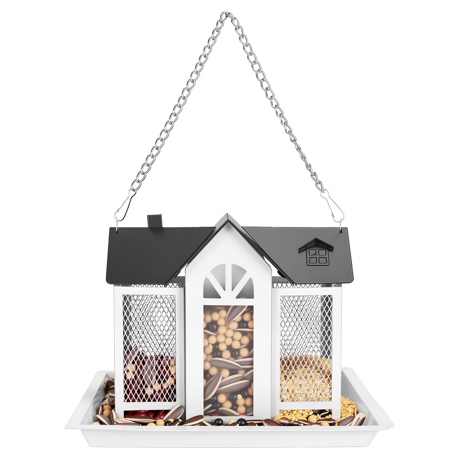 How to Set Up a Metal Hanging Barn Bird Feeder the Right Way