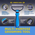 Two-Sided Pet Deshedding Brush