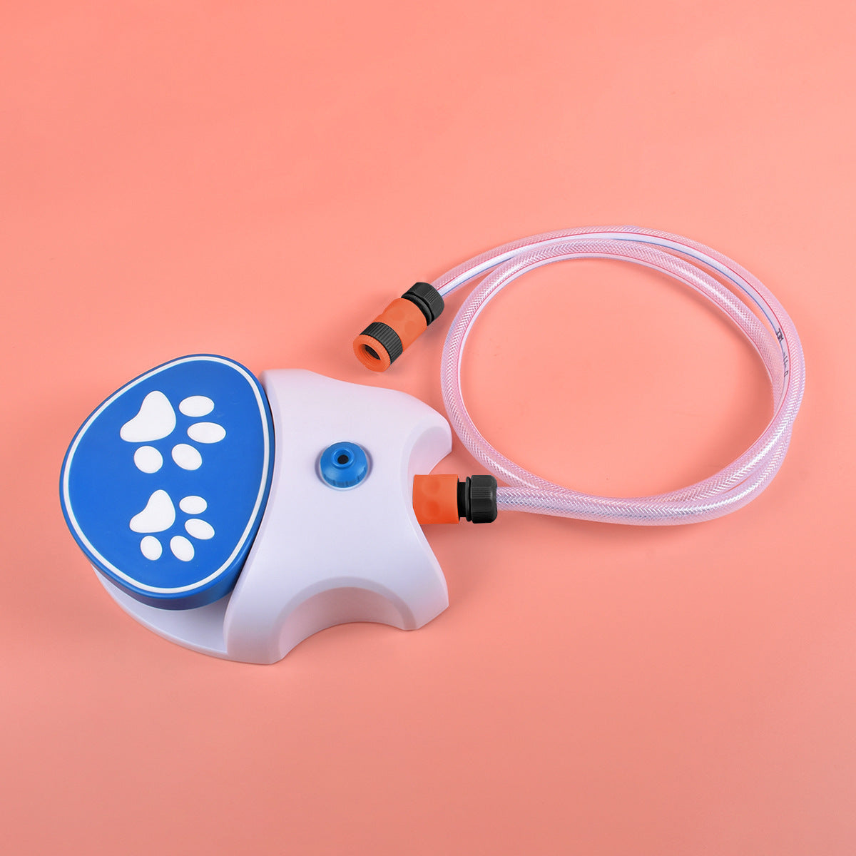Petananda Pet Outdoor Foot Pressure Automatic Water Dispenser — in use