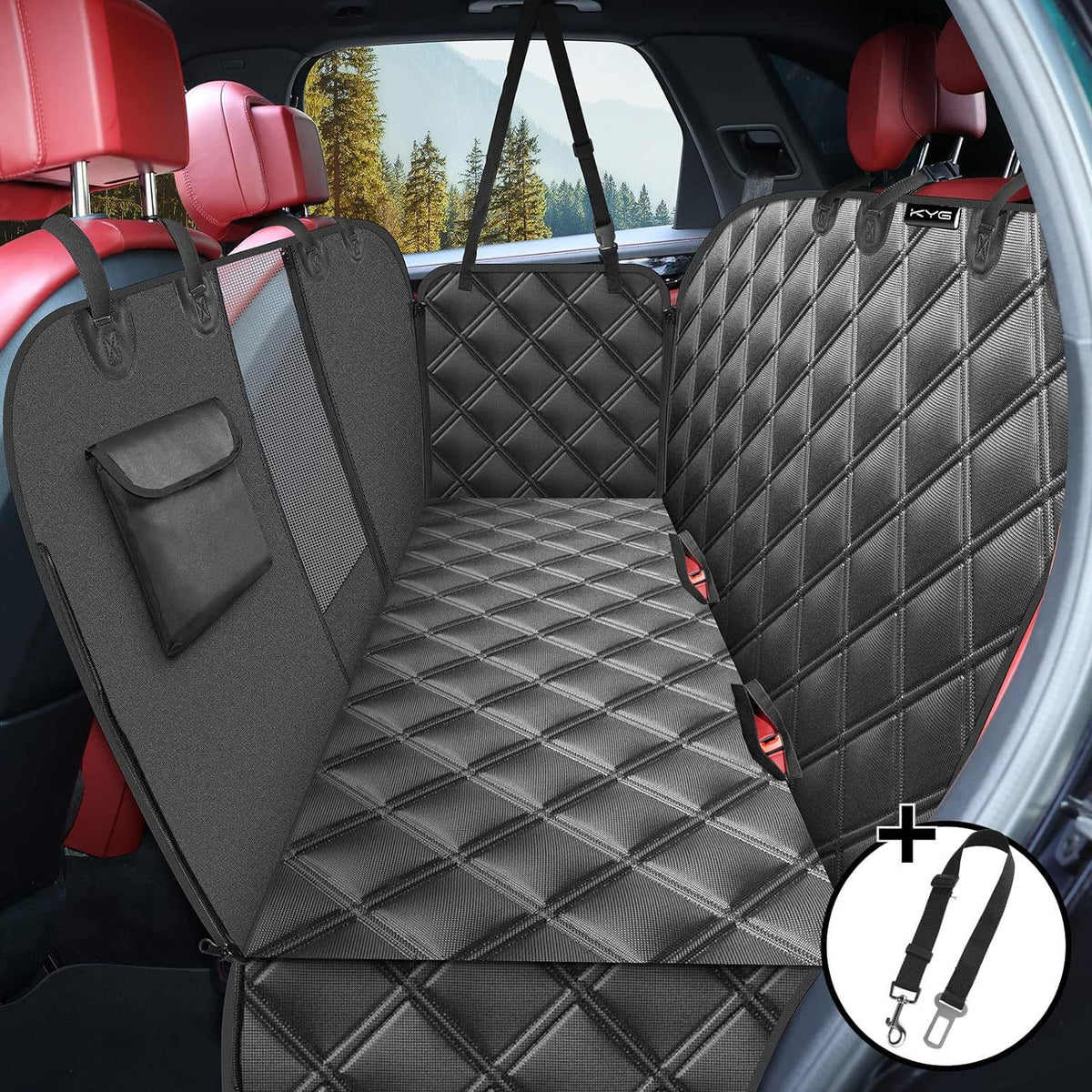 Waterproof Dog Car Seat Hammock Cover