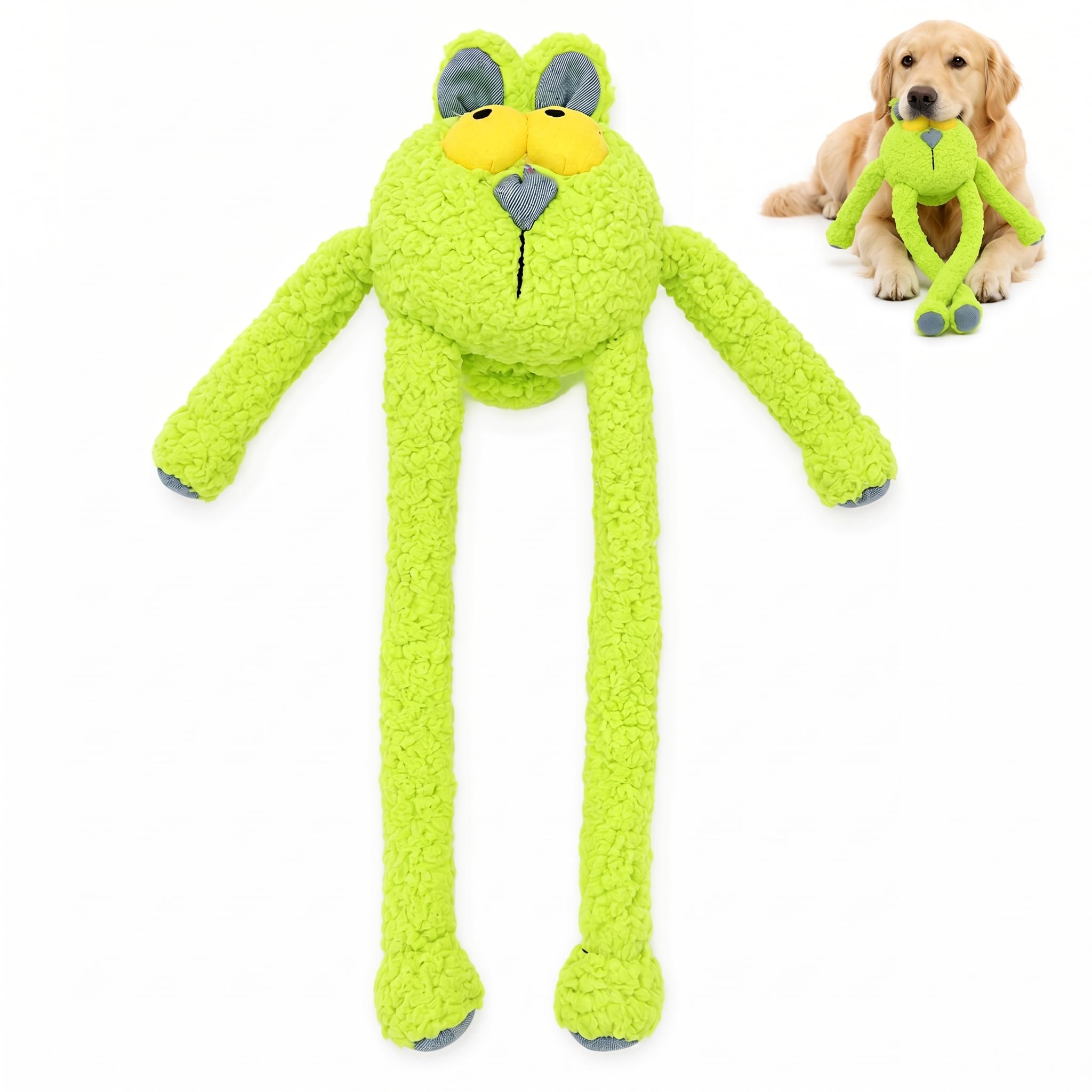 Petananda Squeaky Dog Plush Chew Toy