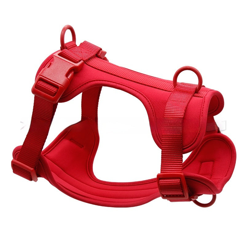 Petananda Breathable Comfort Dog Harness Vest - Red