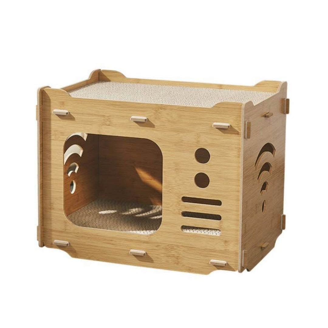 Petananda Large-capacity Cat Scratcher Bed Toy.