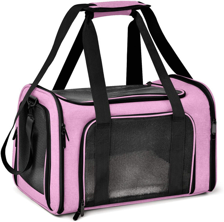 Petananda RoamBag soft-sided pet carrier — Pink