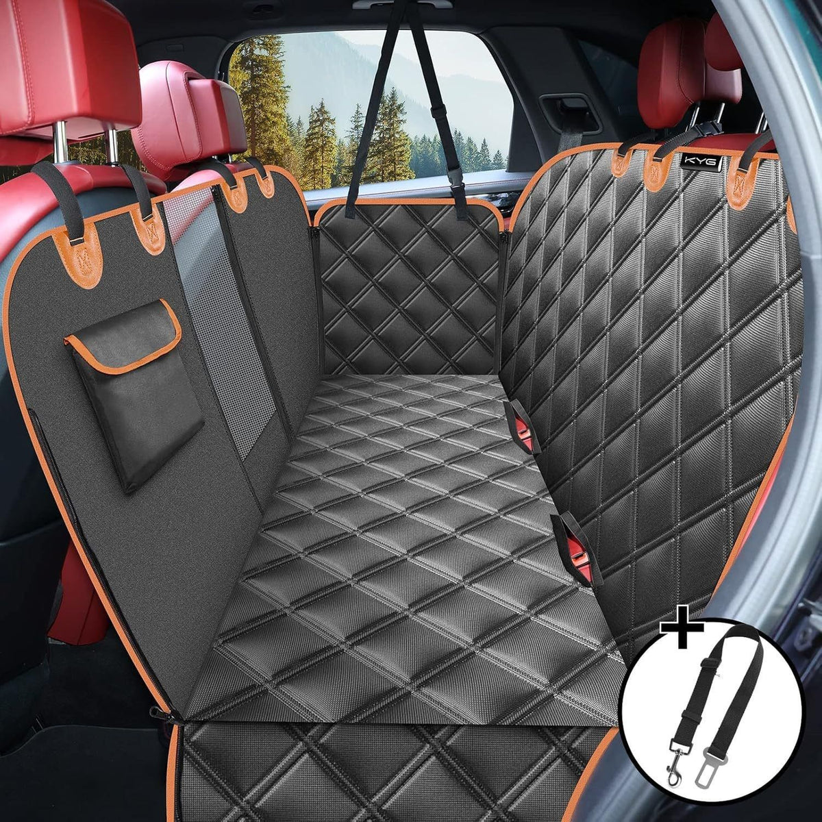 Waterproof Dog Car Seat Hammock Cover