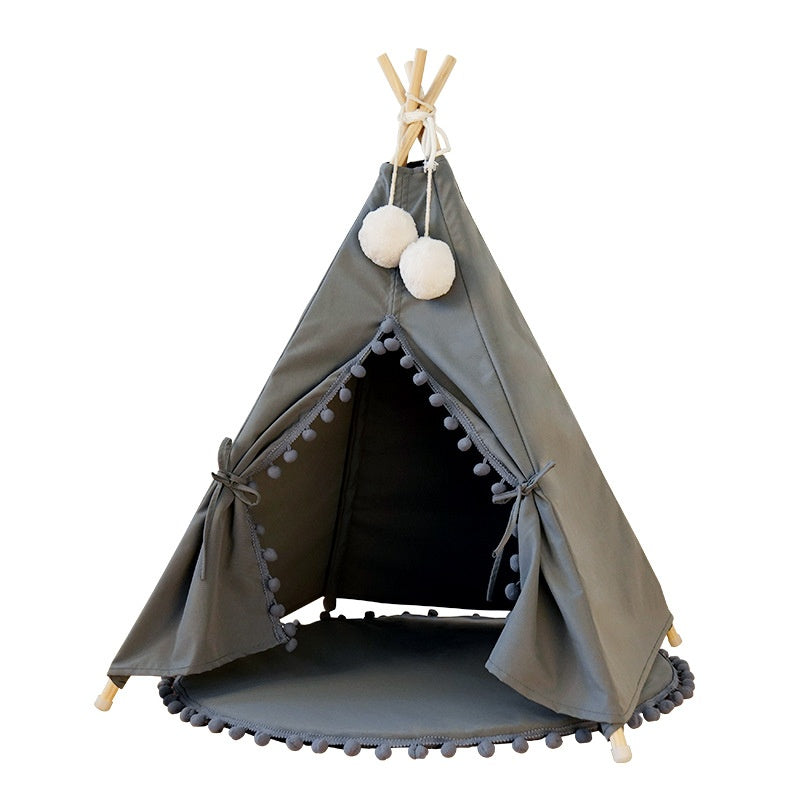 Petananda Foldable All-Season Pet Tent Bed For Cats & Dogs.
