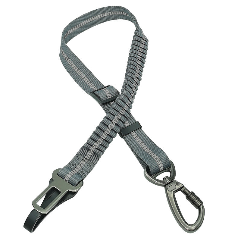 Petananda Reflective Retractable Dog Car Seat Belt