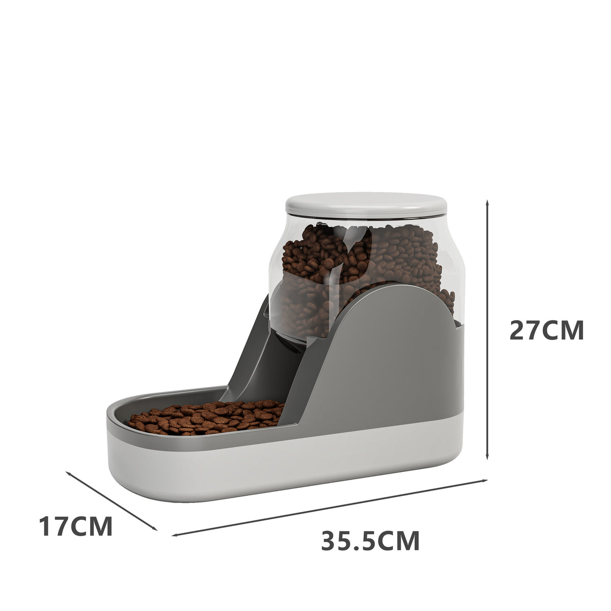 Petananda AutoBowl — Gravity Food Feeder & Water Dispenser