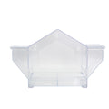 Petananda Outdoor Window Bird Feeder Transparent Birdhouse