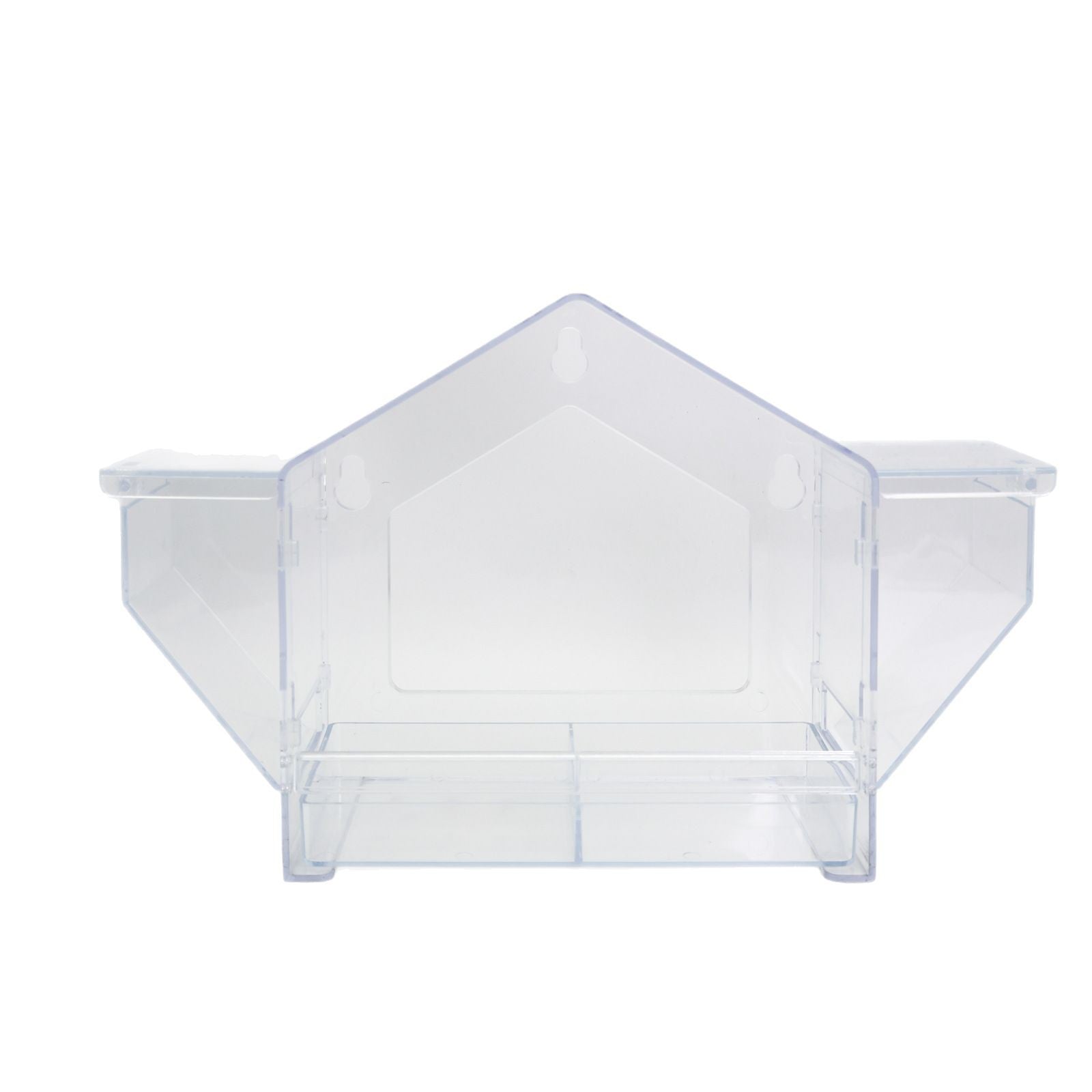 Petananda Outdoor Window Bird Feeder Transparent Birdhouse