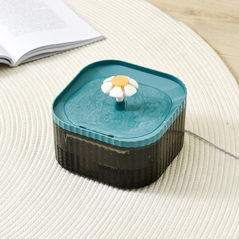 Smart Cat Water Fountain in Blue