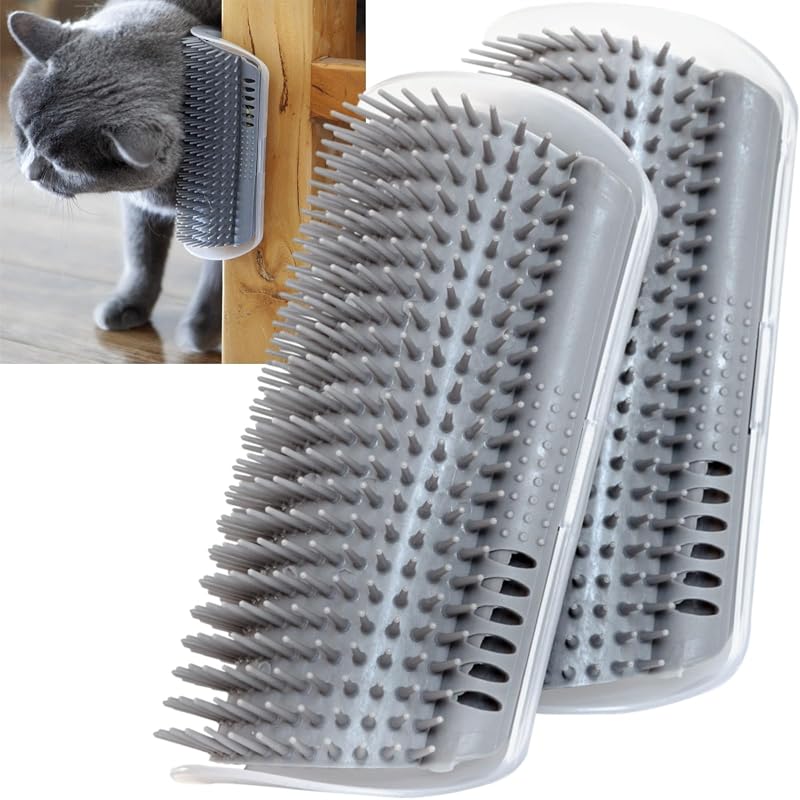 cat rubbing self-groomer arch