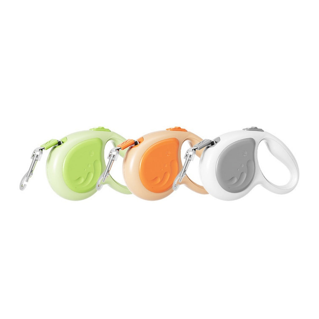Petananda 5m Retractable Pet Leash With Flashlight, Anti-Pull Automatic Dog Cat Walking Rope — in use