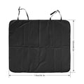 Petananda Waterproof Car Rear Back Seat Cover Pet Dog Auto Protector N