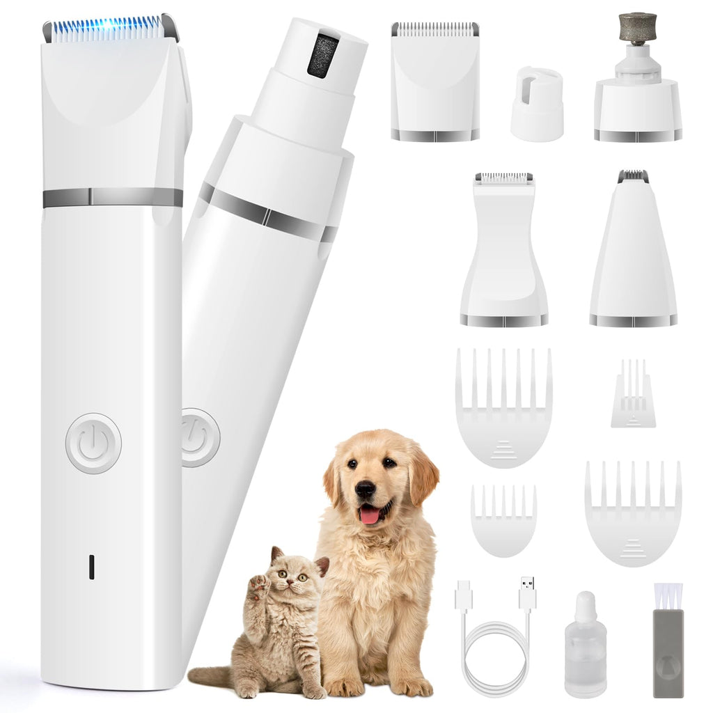 Petananda TrimPro cordless dog grooming clipper kit