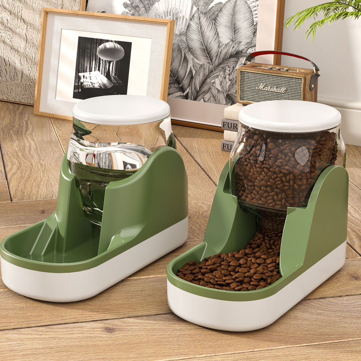 Petananda AutoBowl — Gravity Food Feeder & Water Dispenser