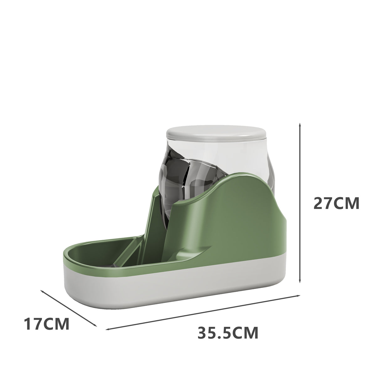 Petananda AutoBowl — Gravity Food Feeder & Water Dispenser