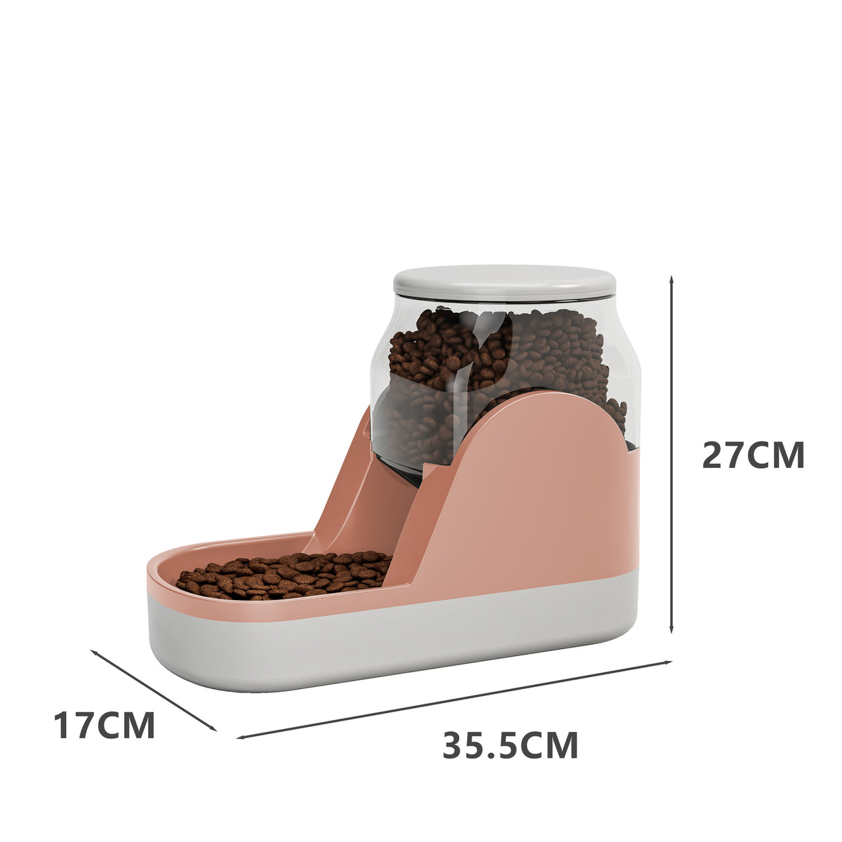 Petananda AutoBowl — Gravity Food Feeder & Water Dispenser