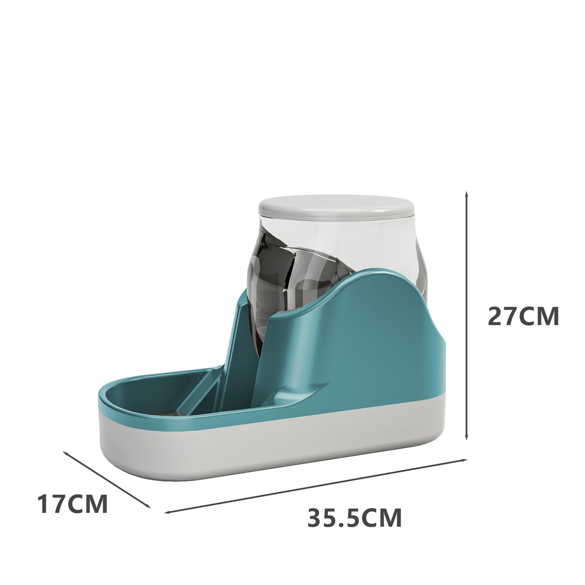 Petananda AutoBowl — Gravity Food Feeder & Water Dispenser