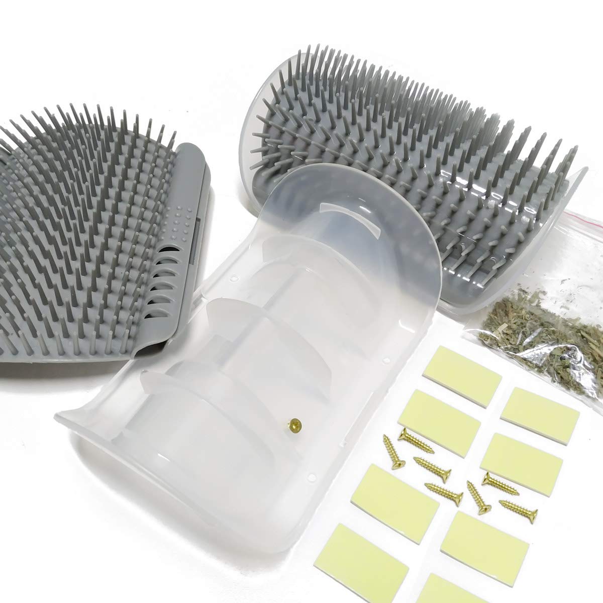 Cat Self-Groomer Wall Corner Brush