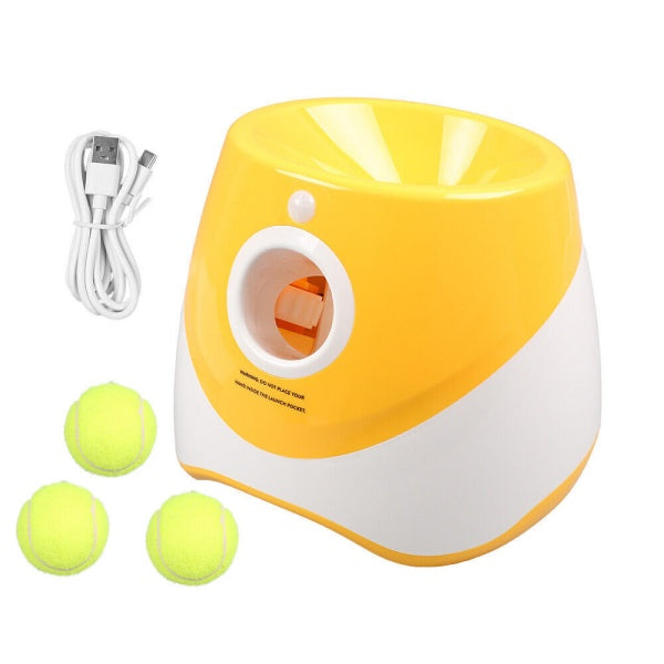 Petananda Dog Ball Throwing Machine Dogs Automatic Ball Launcher Indoo