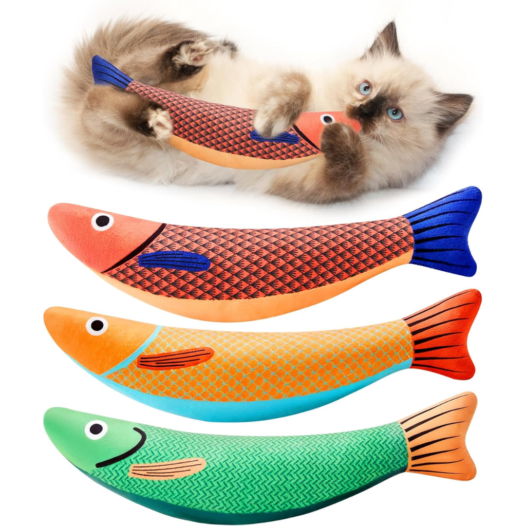 Petananda Cat Toys Saury Fish
