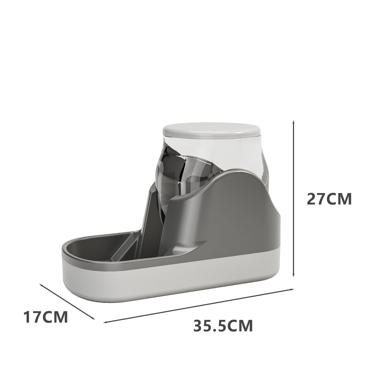 Petananda AutoBowl — Gravity Food Feeder & Water Dispenser