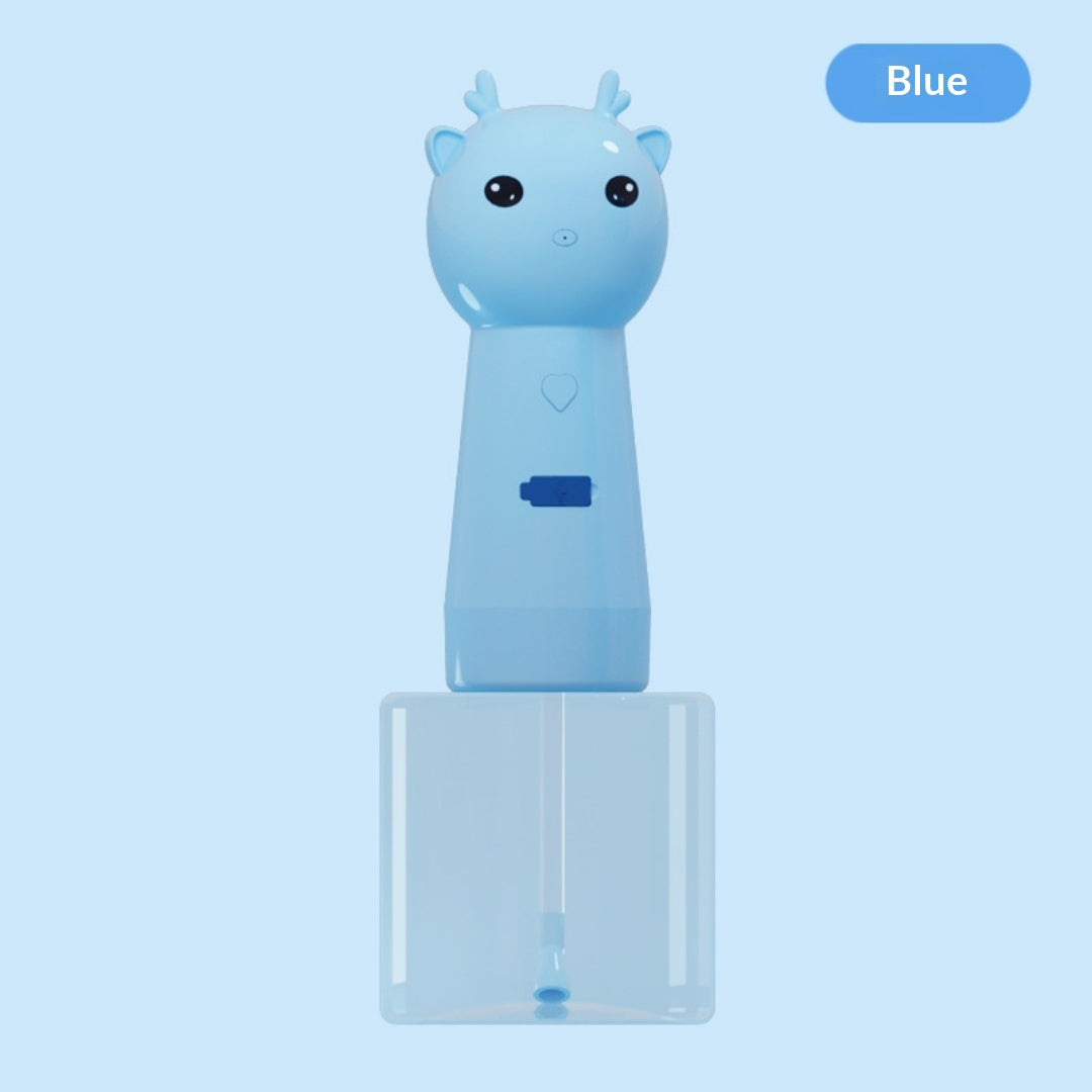 Electric Pet Foam Dispenser in Blue deer