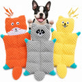 Petananda No Stuffing Squeaky Dog Toys For Samll Medium Large Breeds