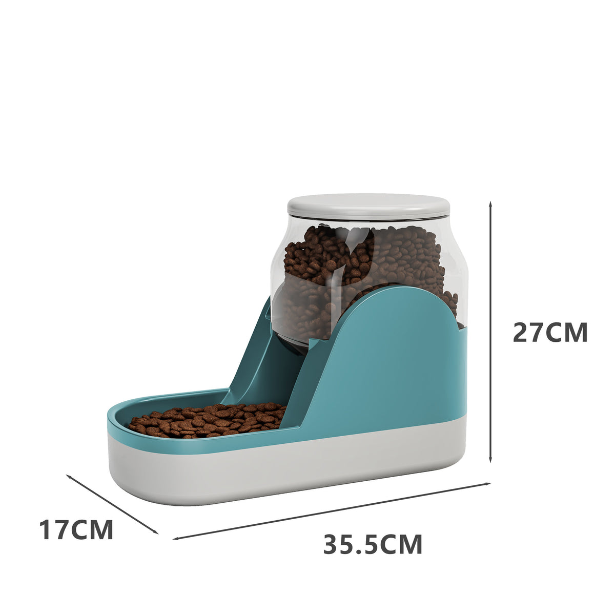 Petananda AutoBowl — Gravity Food Feeder & Water Dispenser