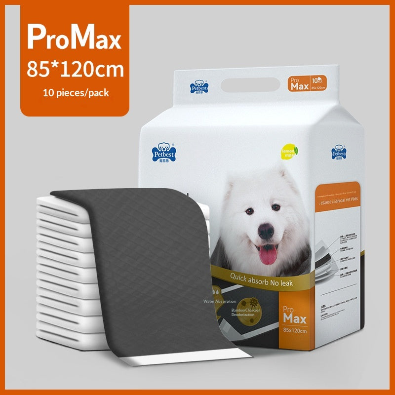 Petananda Bamboo Charcoal Absorbent Nursing Pads - Size ProMax, 85x120cm, 10pc pack