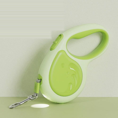Petananda 5m Retractable Pet Leash With Flashlight - clean product photo